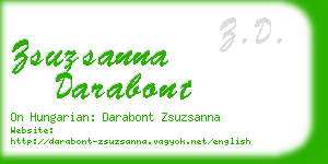 zsuzsanna darabont business card